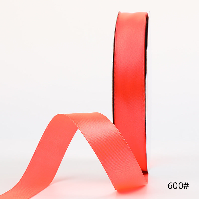 25cm100 Size Polyester Gift Box Decorative Colored Ribbon