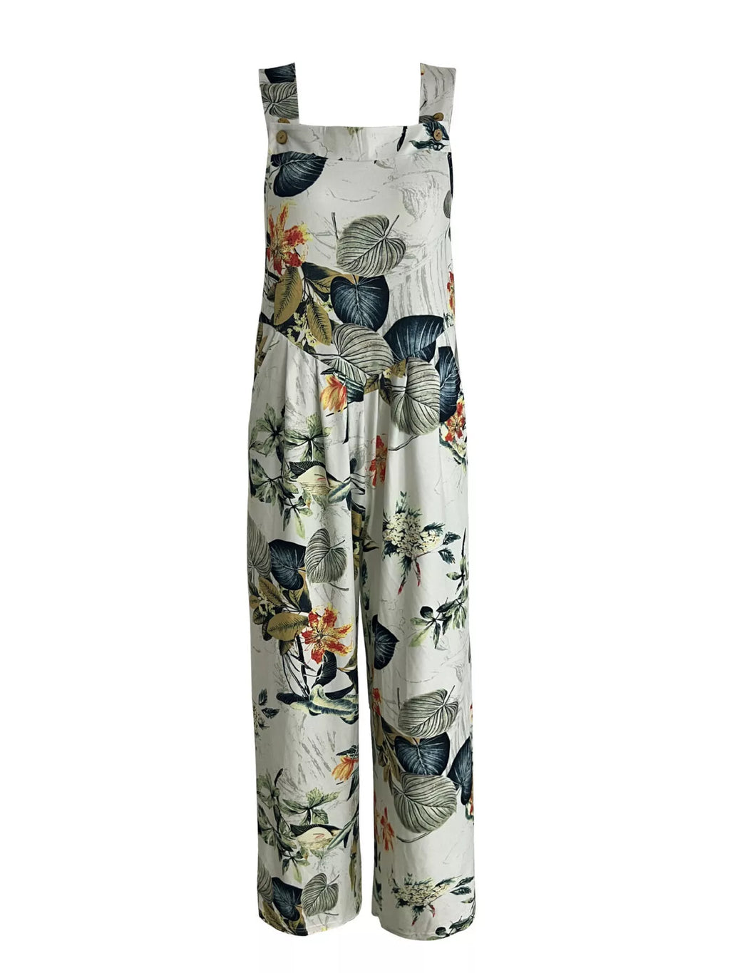 Printed Wide Leg Jumpsuit