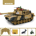 Can launch off-road tracked remote control vehicle