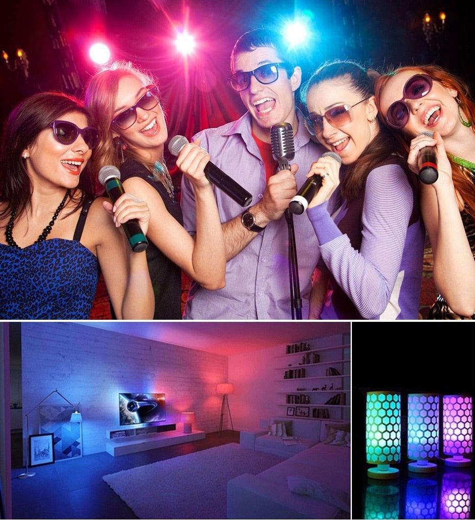 110V 220V E27 RGB LED Bulb Lights 5W 10W 15W RGB Lampada Changeable Colorful RGBW LED Lamp With IR Remote Control+Memory Mode RGB LED Light Bulbs, 10W LED Color Changing Light Bulb with Remote Control