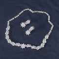 New Product, Simple Style, Exquisite Flower, Water Drop Zircon, Women's Necklace