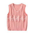 Children's knitted vest