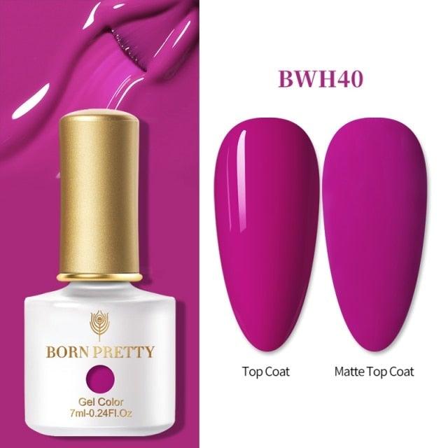 2021 New Womens Colorful Nail Gel Polish Modern Glitter Pink Purple UV Diamond Stylish Design Nail Colors Gel