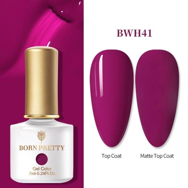 2021 New Womens Colorful Nail Gel Polish Modern Glitter Pink Purple UV Diamond Stylish Design Nail Colors Gel