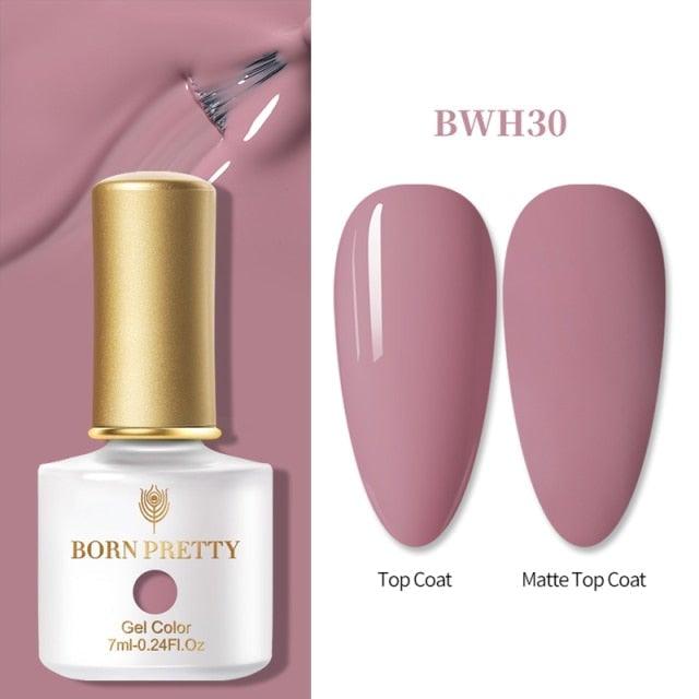 2022 Elegant Pretty Womens Orange 6ml Gel Nail Polish Summer UV LED Stylish Glossy and Matte Professional Home Nail Design For Women