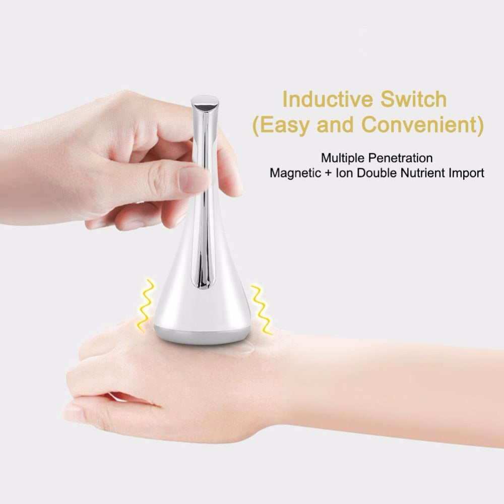 Facial massager small dumbbell gyro beauty device