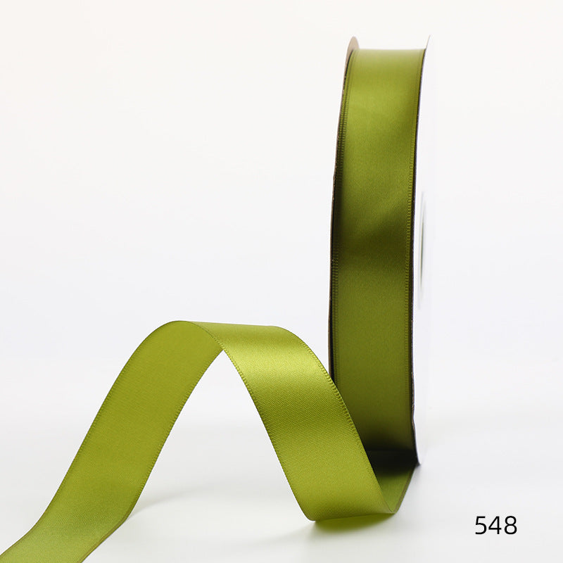 25cm100 Size Polyester Gift Box Decorative Colored Ribbon