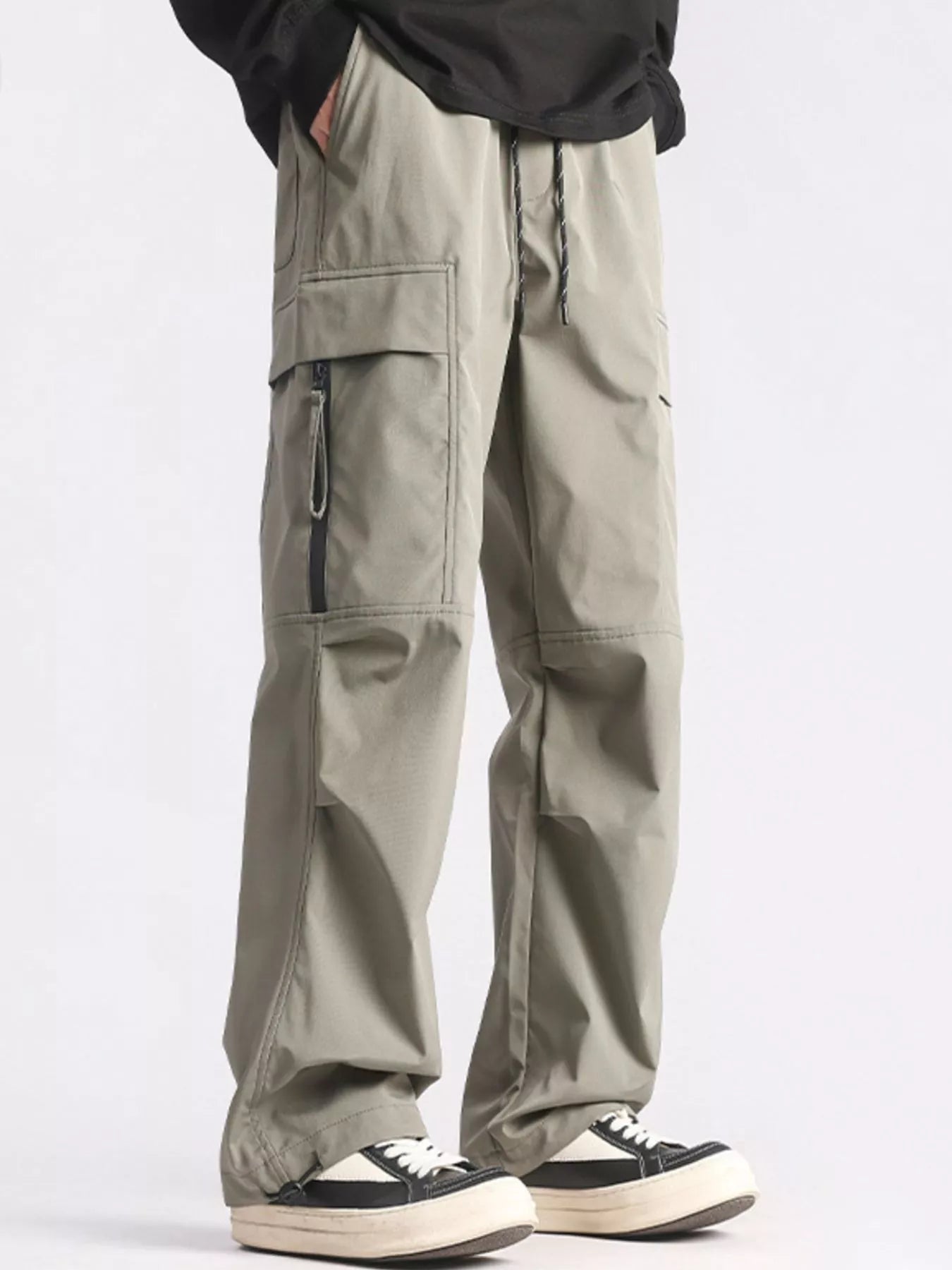 Men's Regular and Plus Size Loose Fit Cargo Pants