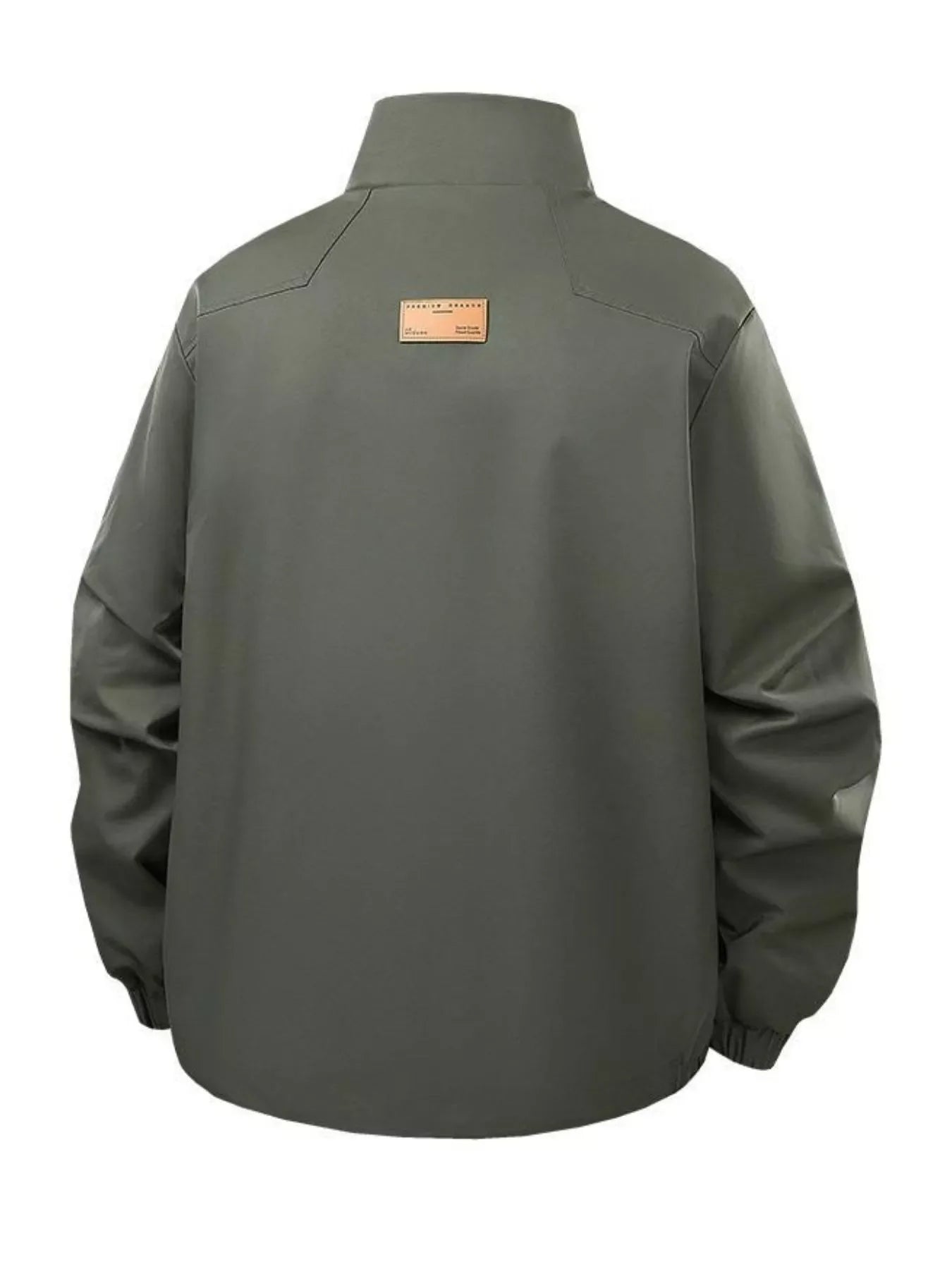 Men's Casual Stand Collar Lightweight Bomber Jacket
