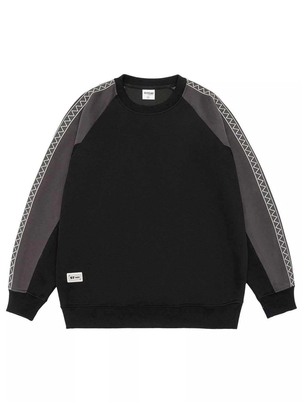 Men's Contrast Raglan Sleeve Casual Sweatshirt