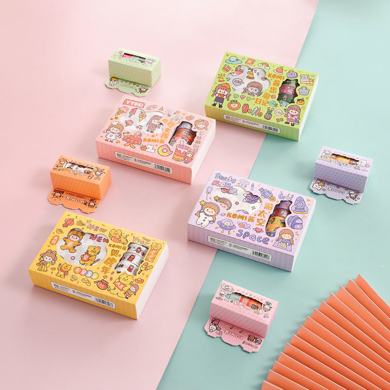 Paper Tape Hand Account Gift Box Set
