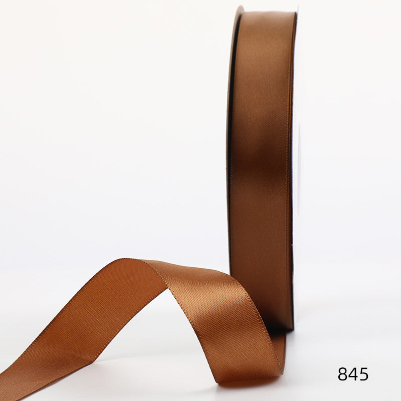 25cm100 Size Polyester Gift Box Decorative Colored Ribbon