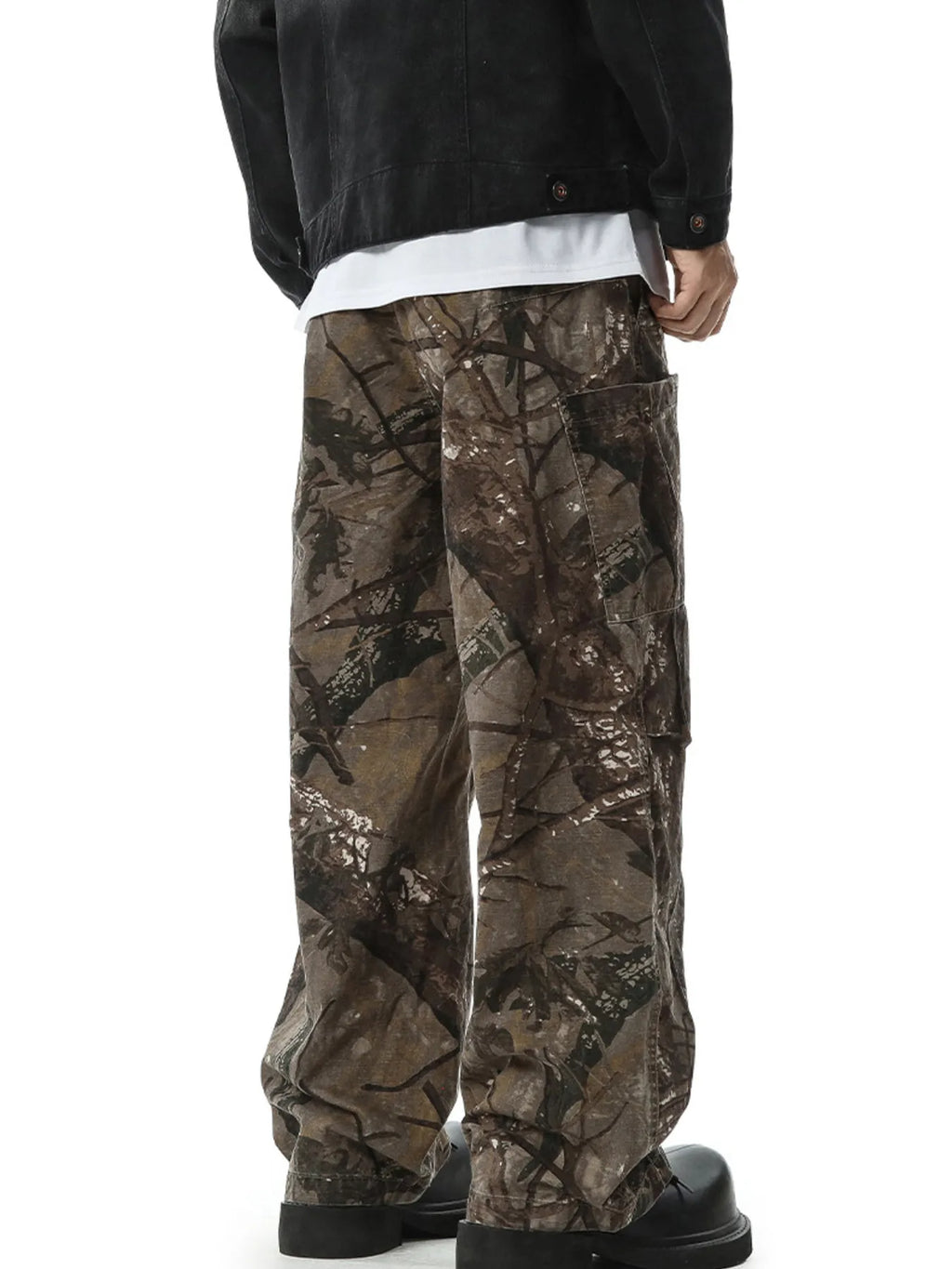 Men's Full Size Relaxed Fit Camo Pants