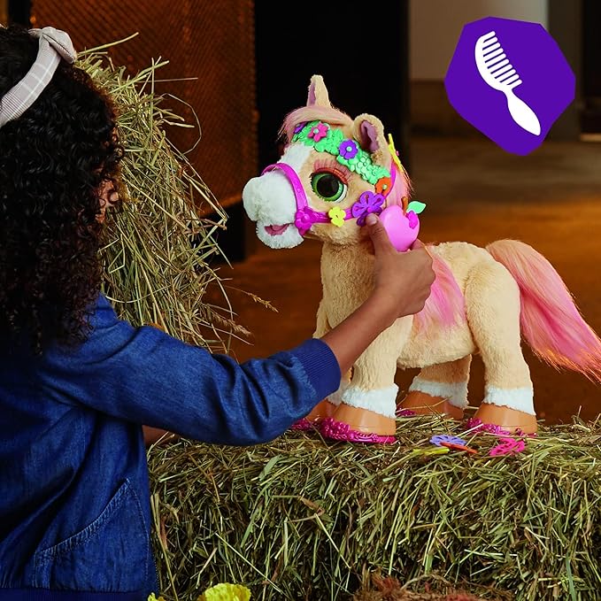 FurReal Cinnamon My Stylin’ Pony 14-Inch Electronic Pet