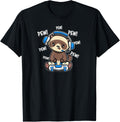 Cute Kawaii Kids Boys Girls Pew Video Gamer Ferret Lover T-Shirt