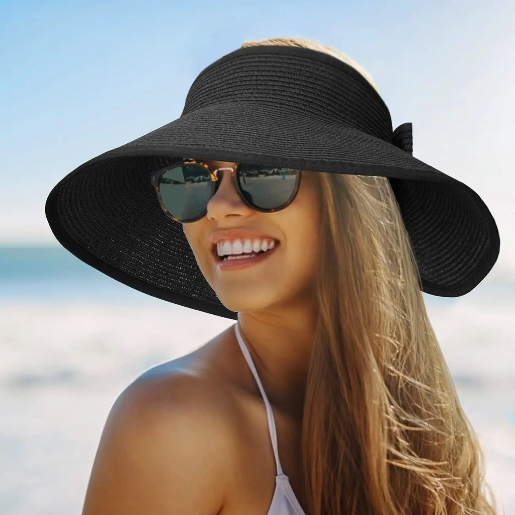 UV-Resistant Foldable Summer Visor Hat
