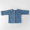 Modern Cotton Baby Girl Cardigan Clothes With knitted Outerwear & Coats for Infant Boys and Girls Romper Winter Jumpsuit