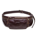 CONTACT'S Cow Leather Waist Bag