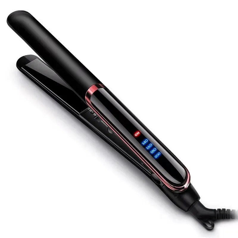 2-in-1 Hair Straightener – Flat Iron & Curler Combo