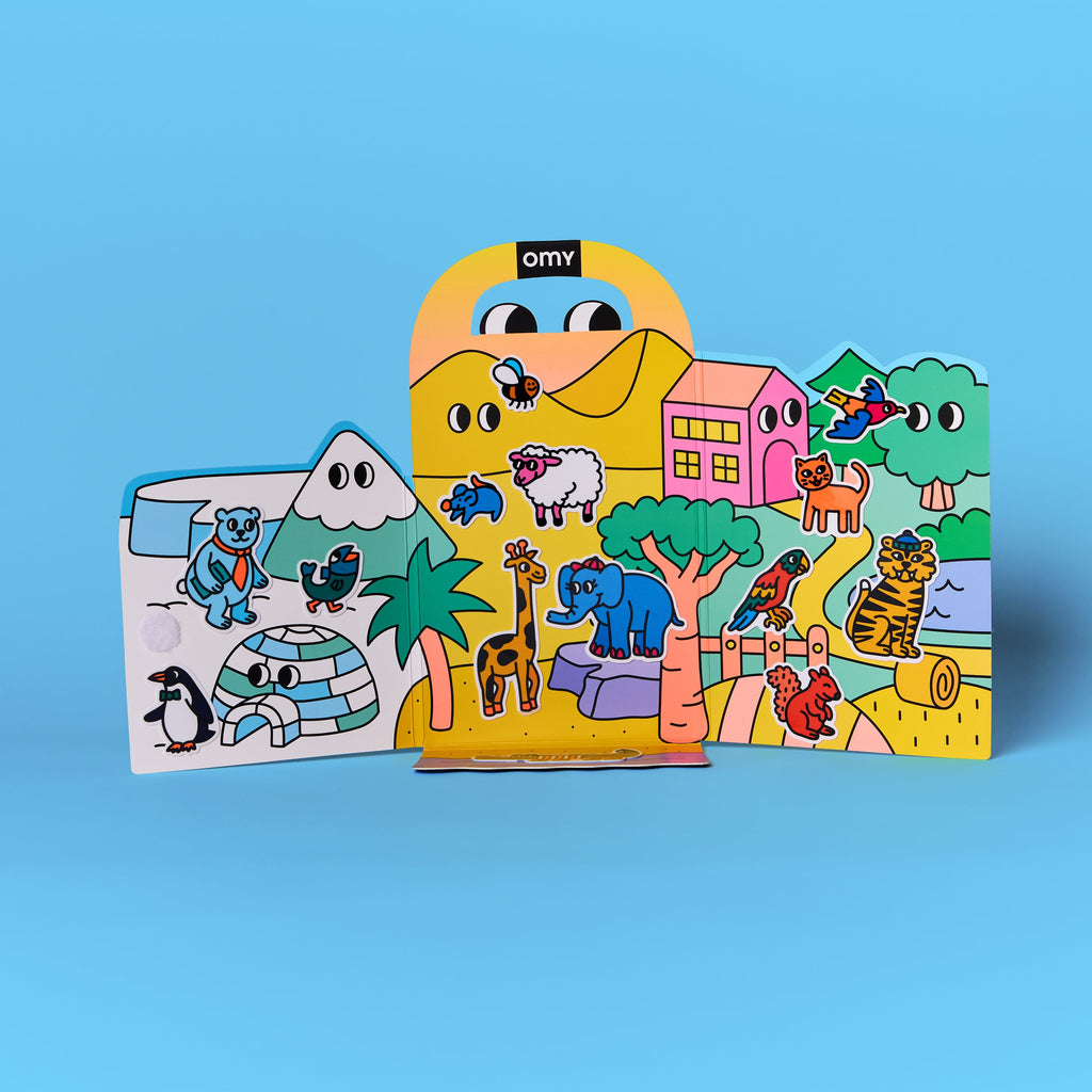 Montessori Stickers Kit - Animals