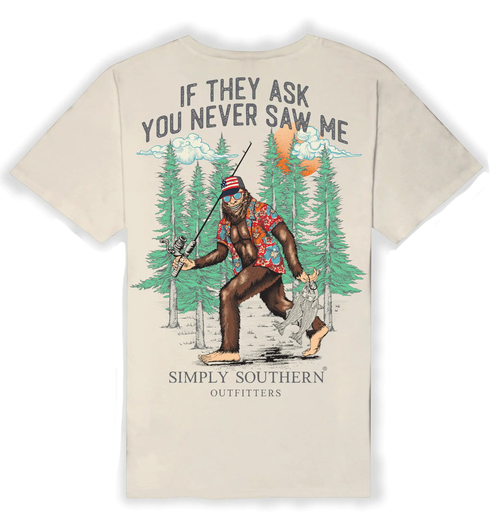 Simply Southern Mens Relaxed-Fit Short Sleeve T-Shirt