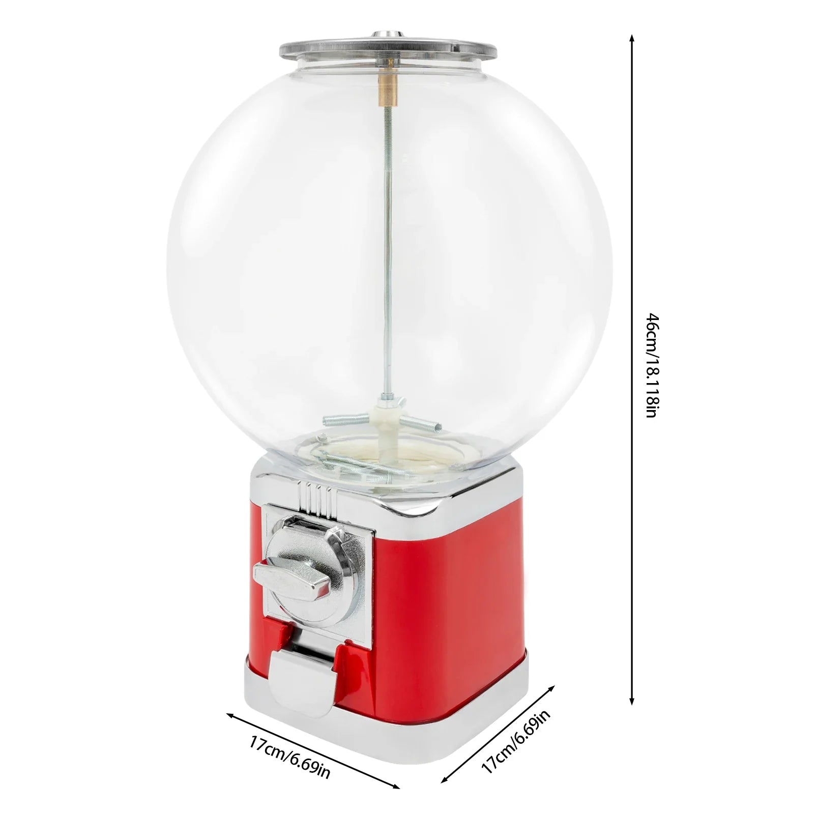 500 Capacity Twister Ball Dispenser Vending Machine