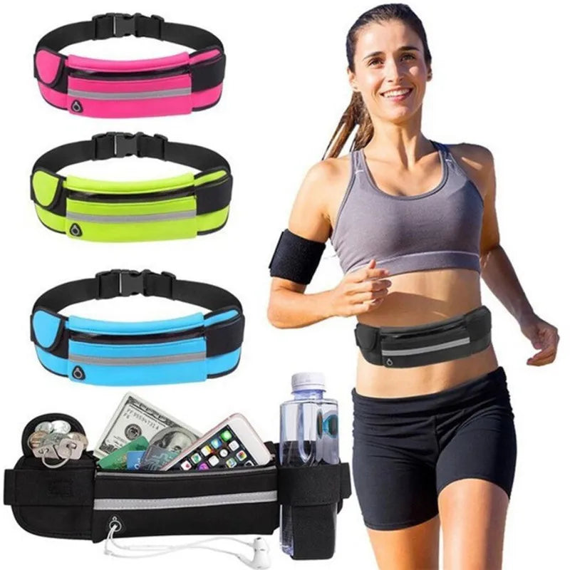 Waterproof Sports Belt with Bottle Holder
