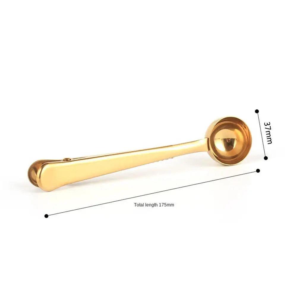 2-in-1 Stainless Steel Coffee Scoop