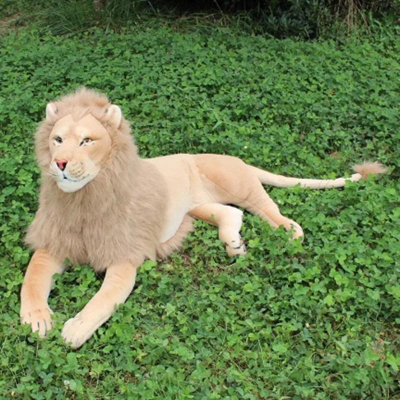 Large Lion, Tiger and Deer Animal Plush