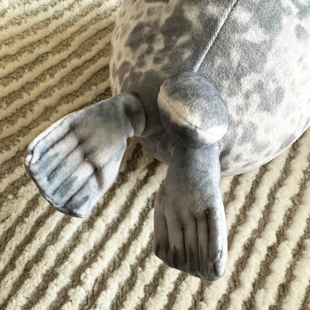 Soft Stuffed Seal Pillow