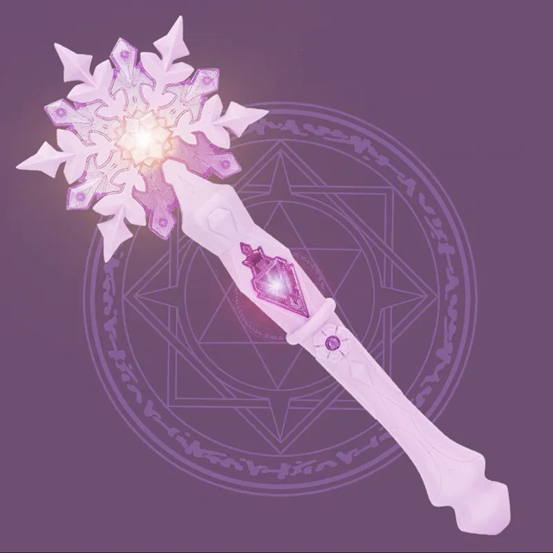 Snowflake LED Light and Sound Sticks