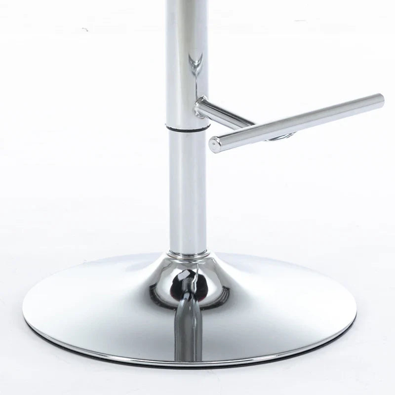 Swivel Velvet Barstool - Seat Height from 25-33 Inches