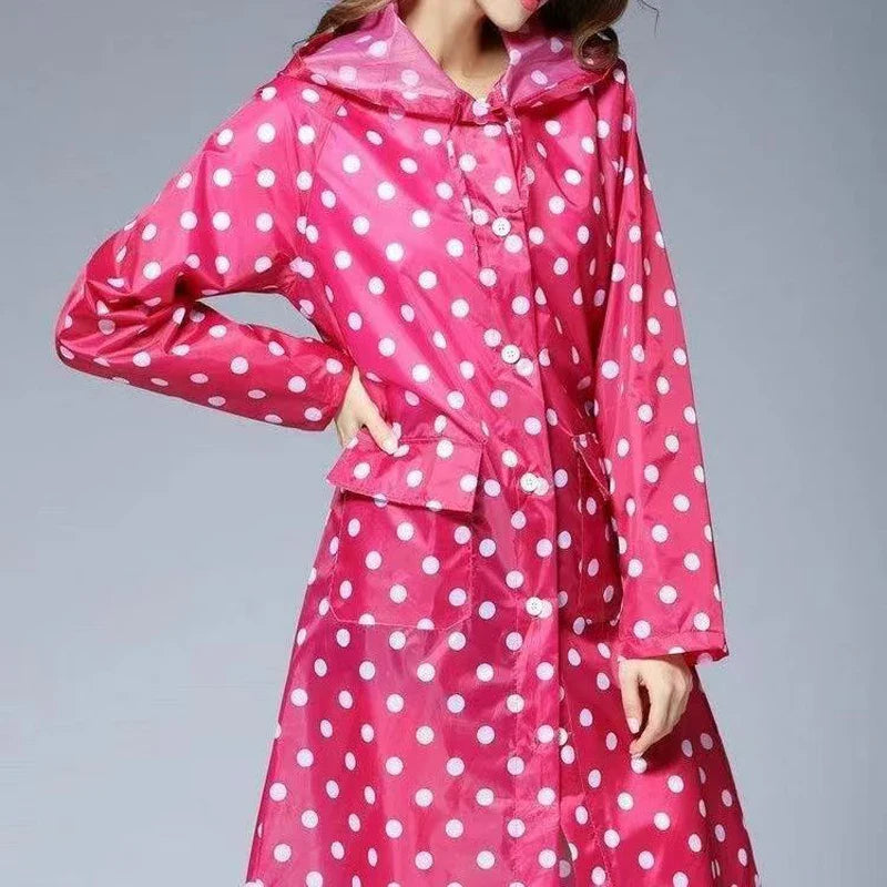 Fashion Ultra-thin Women's Personality Rain Coat