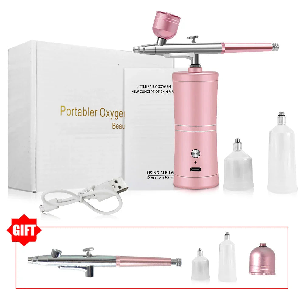 Wireless Electric Airbrush Kit with Compressor