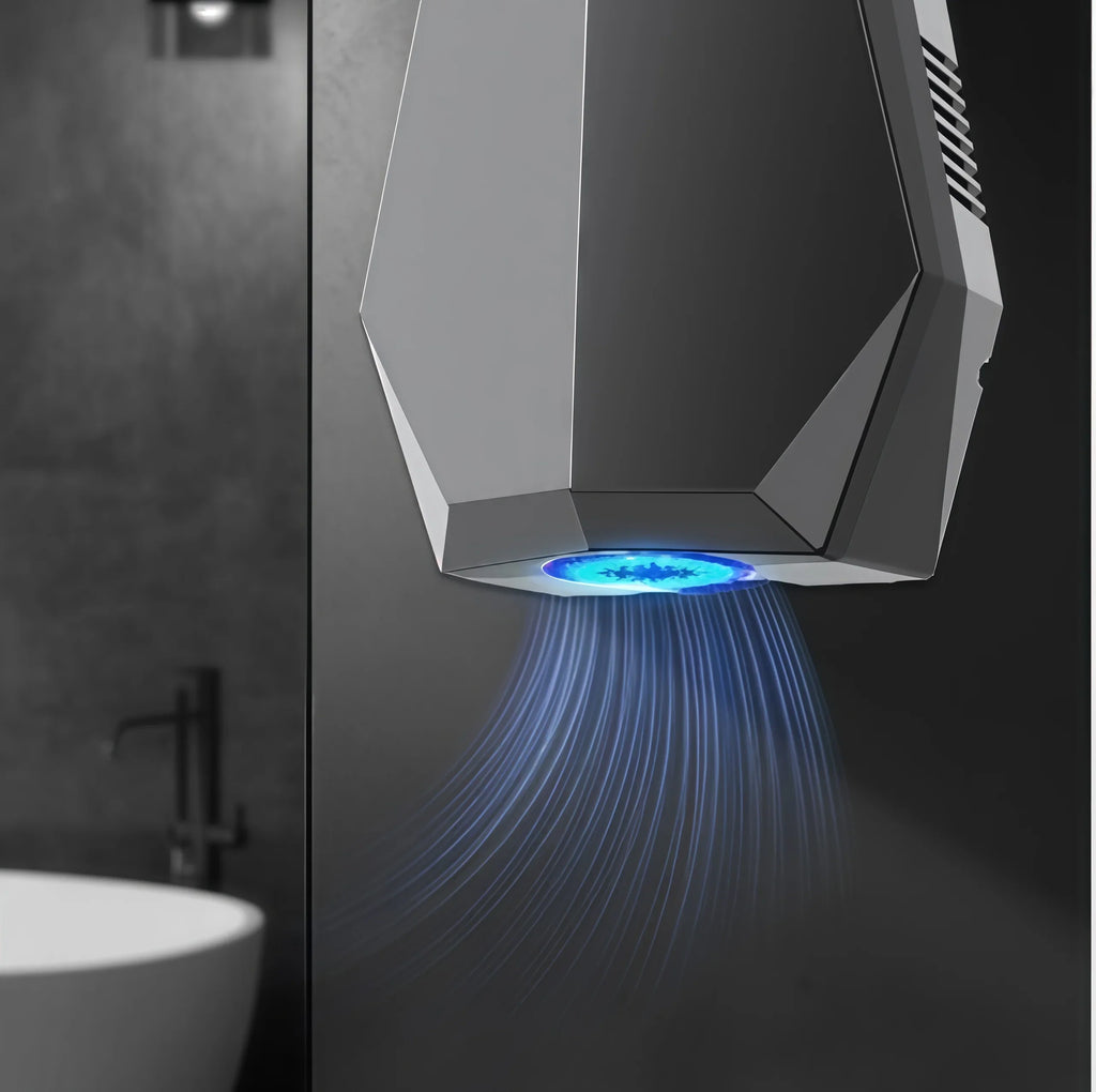 1600W Powerful Hand Dryer, Wall-Mounted Quiet Bathroom Dryer