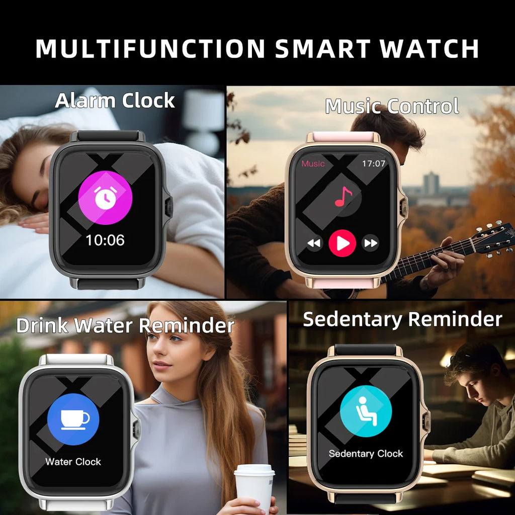 Waterproof Smart Watch For iPhone Android