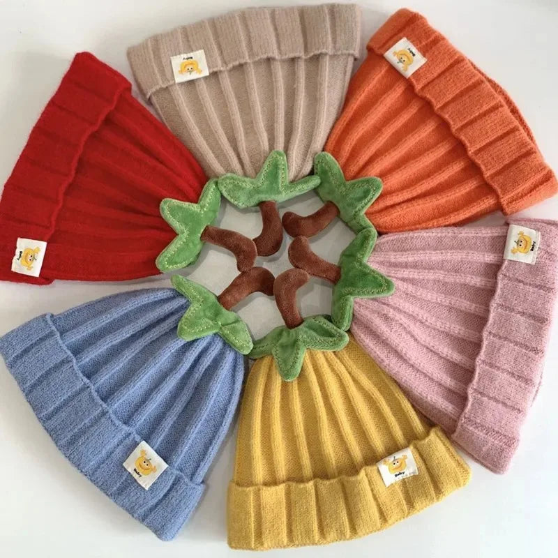 Winter Baby Knit Beanie Hat