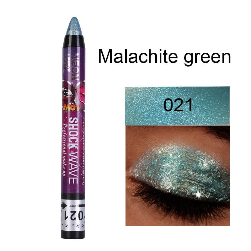2-in-1 Eyeshadow & Lipstick Stick – Glitter & Matte