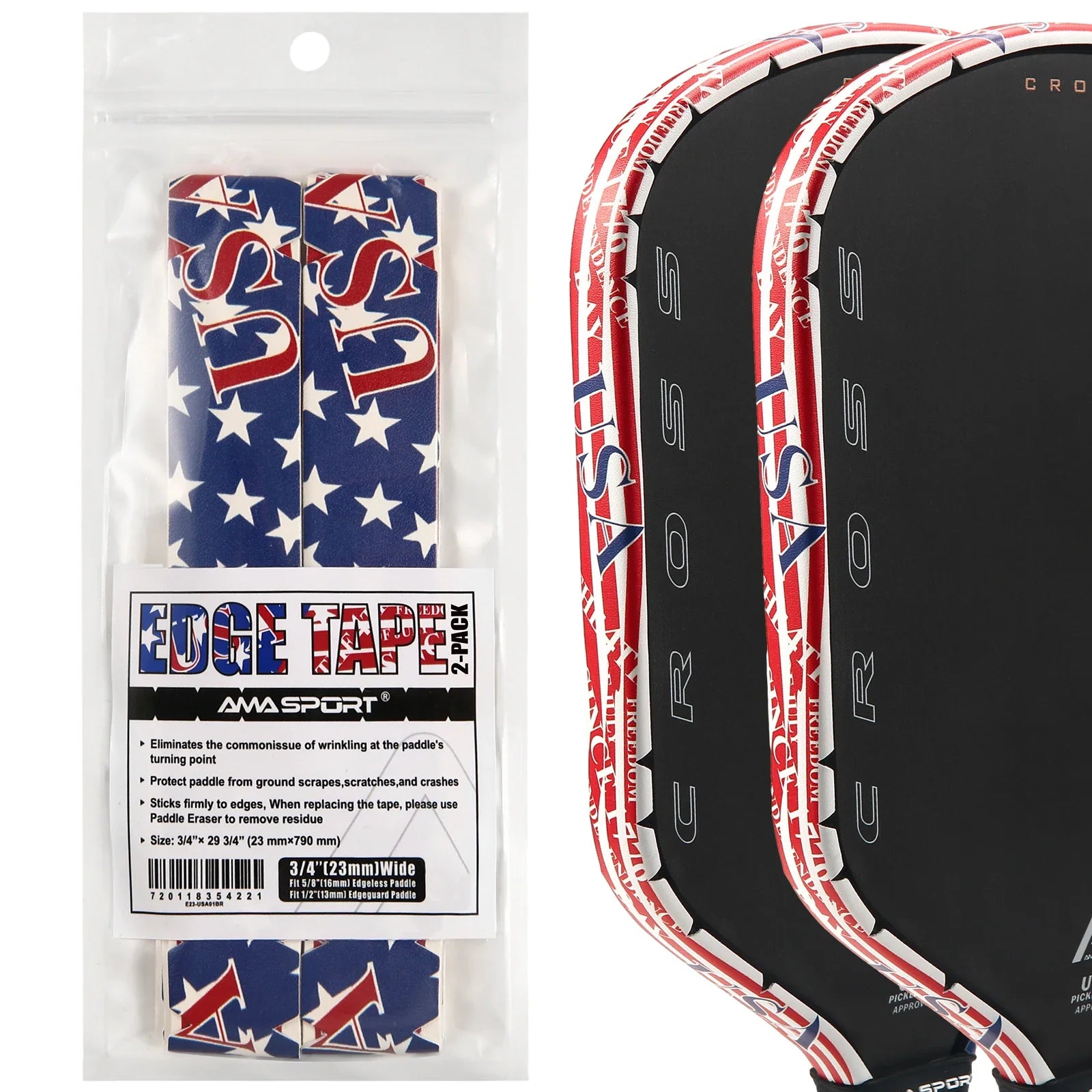 Racket Edge Protection Tape - 2 Units Pack