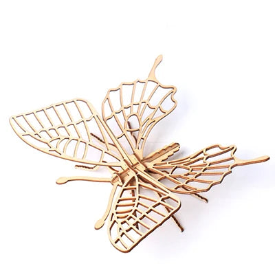 Montessori DIY 3D Wooden Puzzle Model