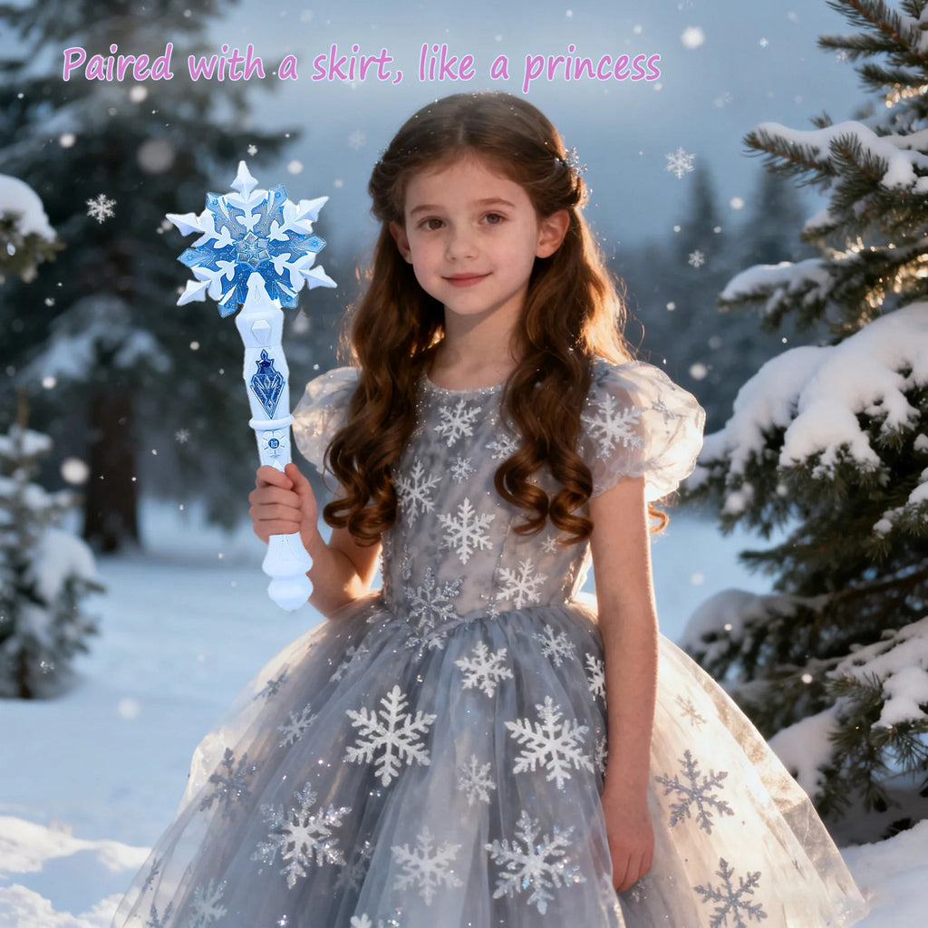 Snowflake LED Light and Sound Sticks