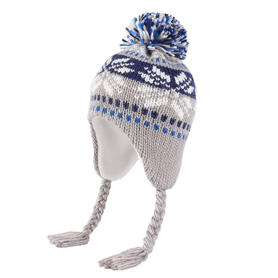 Kids Earflaps Beanie