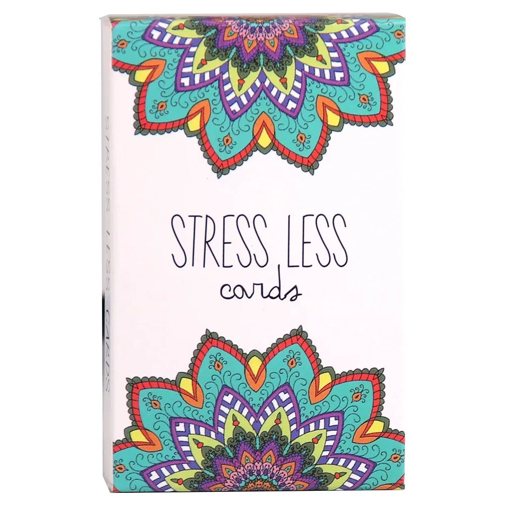 Mindfulness Stress Less Playing Cards