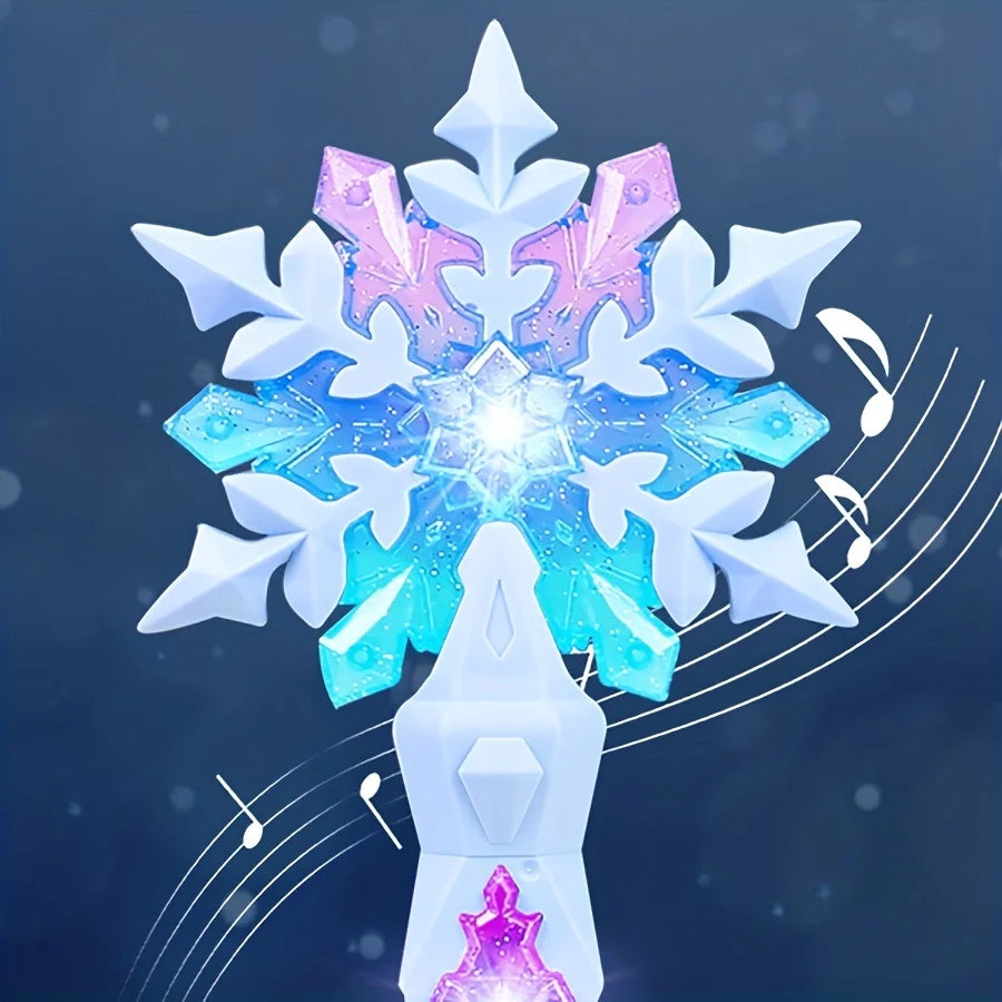 Snowflake LED Light and Sound Sticks