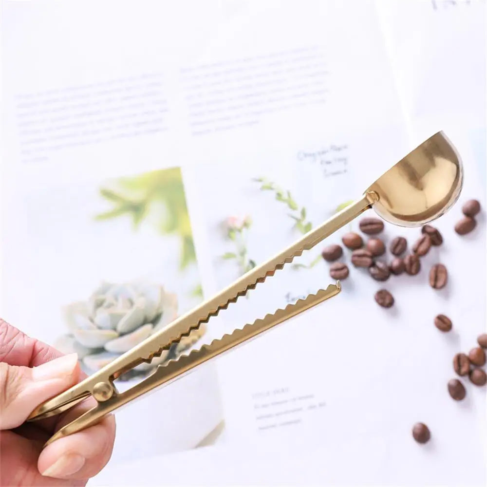 2-in-1 Stainless Steel Coffee Scoop