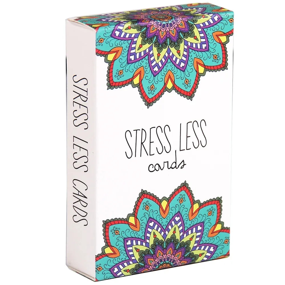 Mindfulness Stress Less Playing Cards