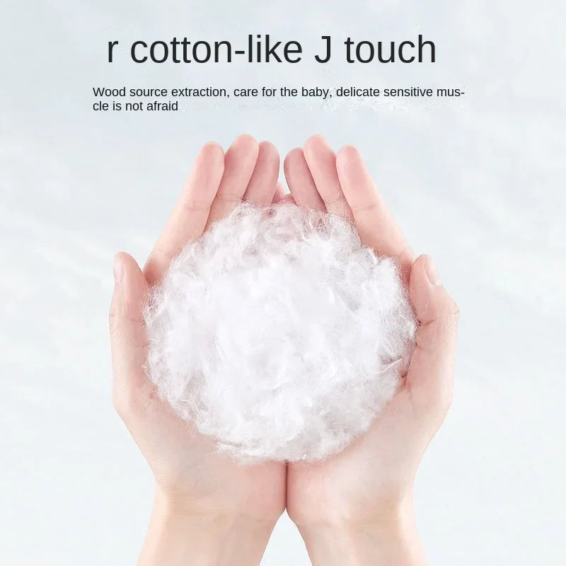 100PCS Disposable Cotton Face Towels – Soft & Extractable
