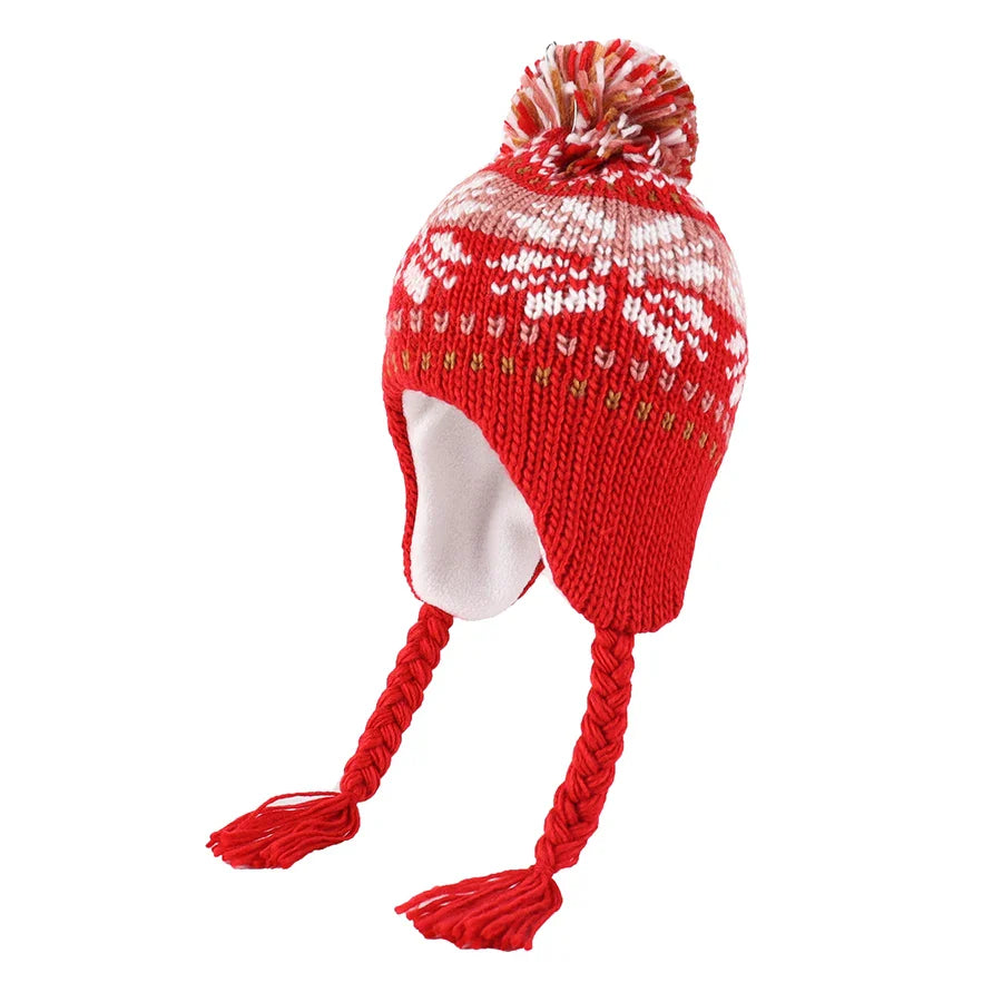 Kids Earflaps Beanie