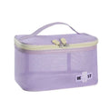 2025 Women’s Makeup Bag – Travel Cosmetic & Brush Organizer