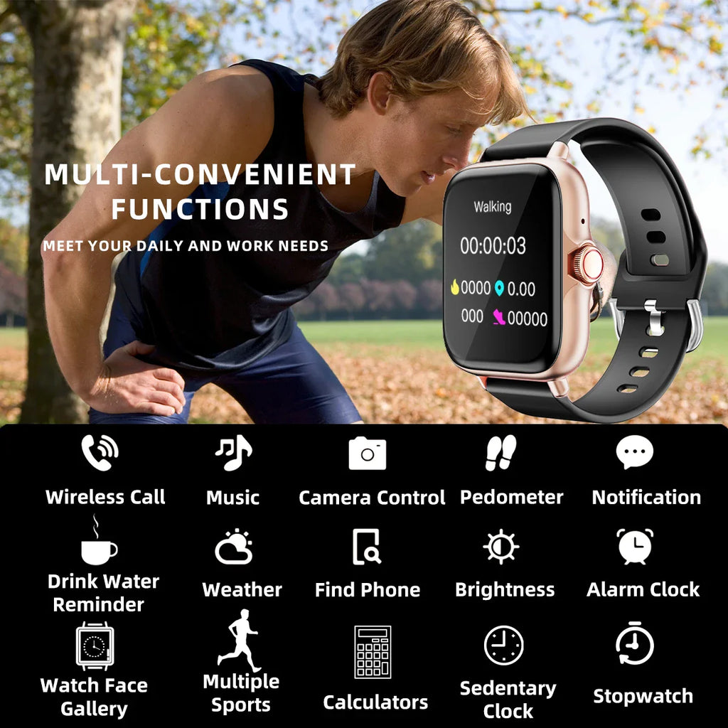 Waterproof Smart Watch For iPhone Android